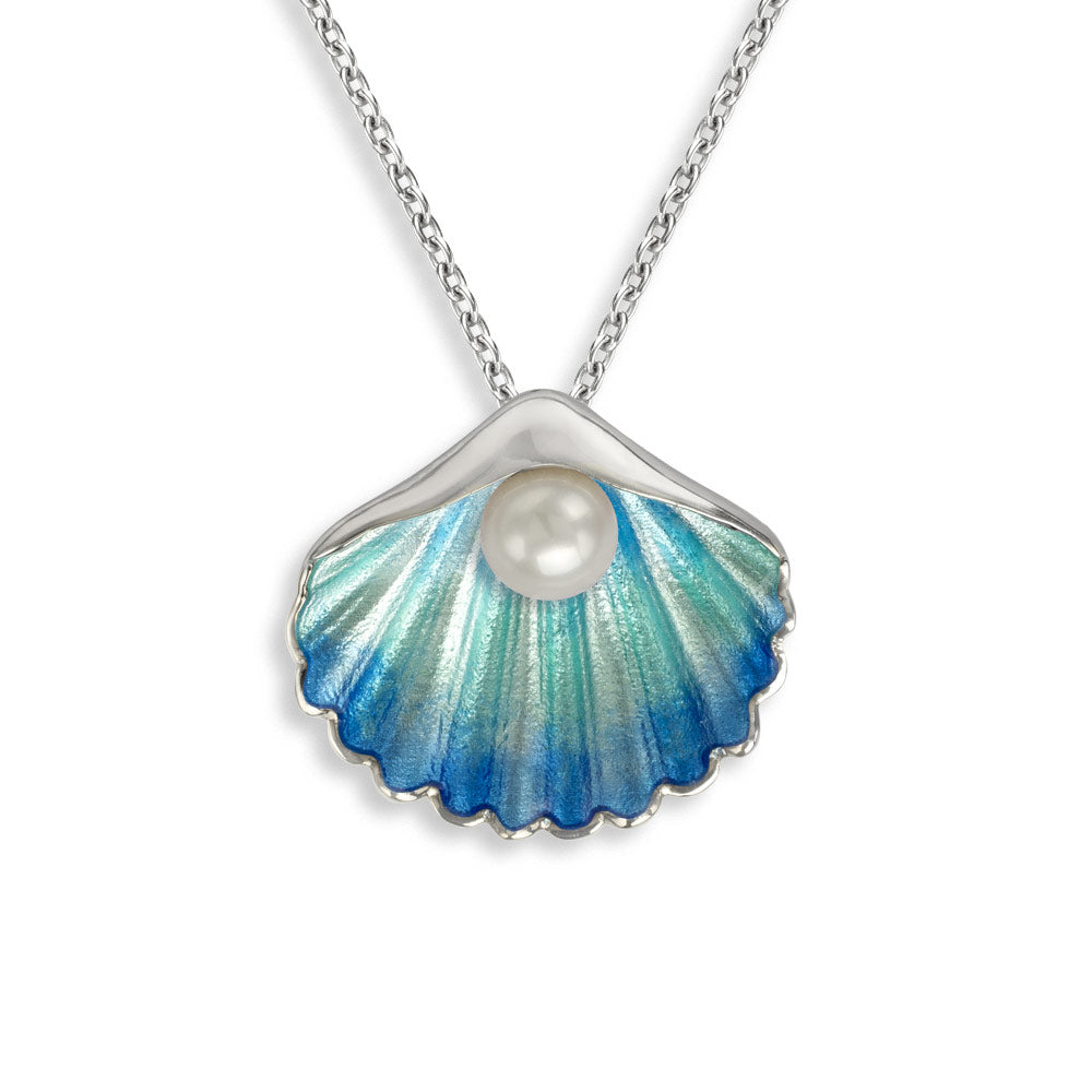 Pearl Blue Shell Bracelet