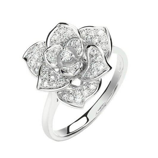 18ct Diamond Rose Ring– Warrenders Jewellers