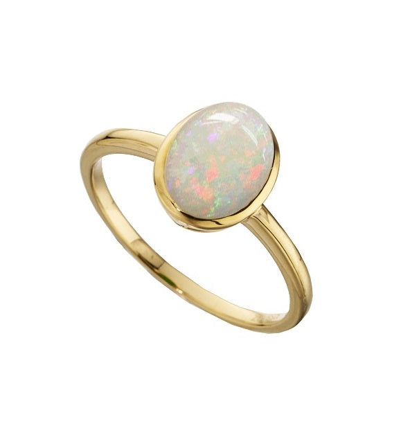 9ct Gold Opal Ring