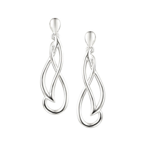 Silver Drop Earrings