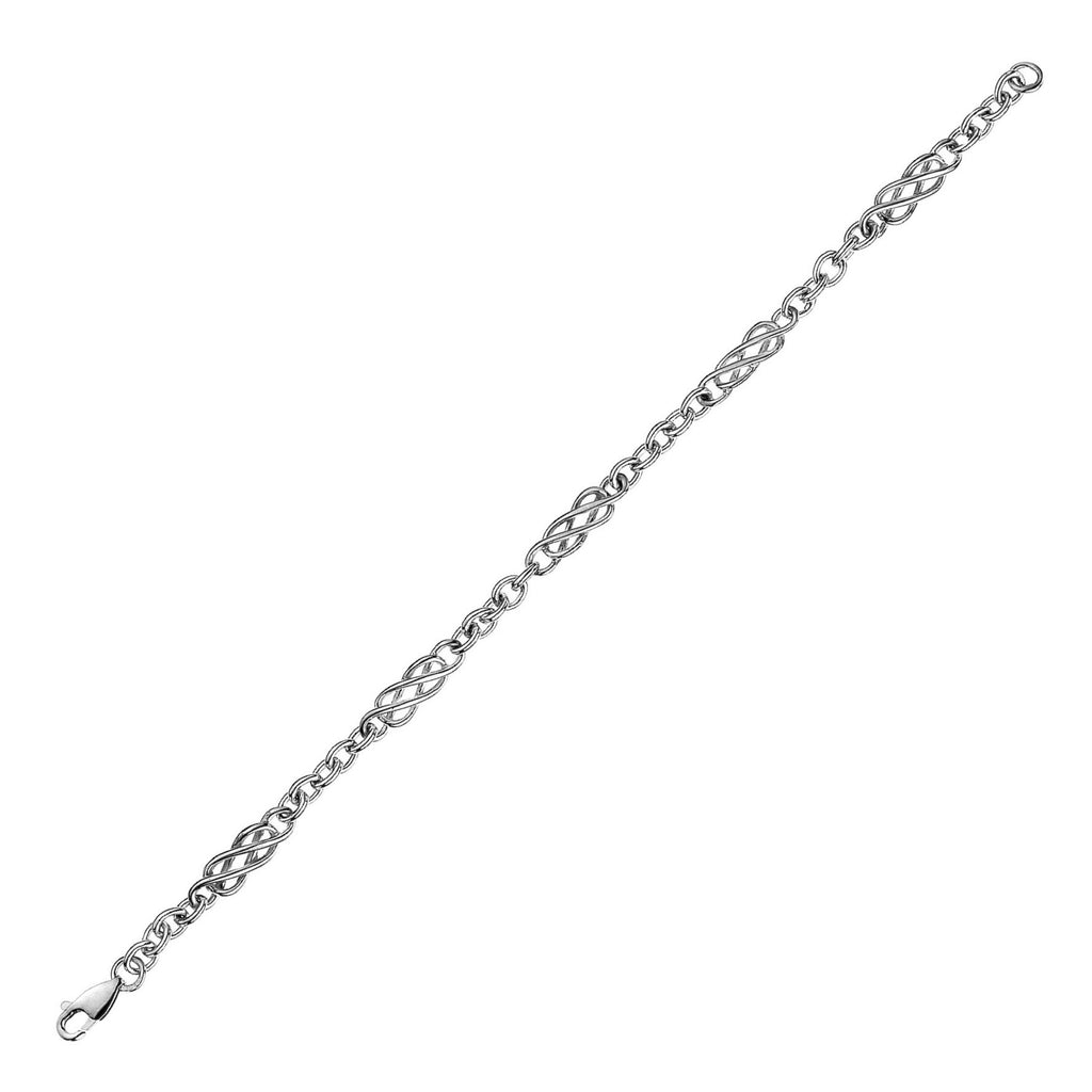 Silver Celtic Knot Bracelet