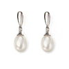 9ct Pearl & Diamond Earrings