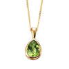9ct Gold Peridot Pendant