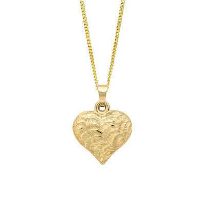 9ct Gold Heart Pendant