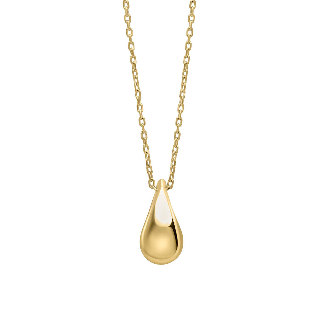 9ct Gold Pear Drop Pendant