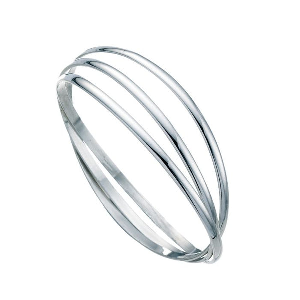 Silver Russian Bangle