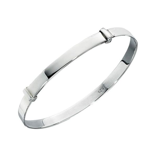 Silver Baby Bangle