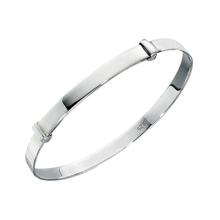 Silver Baby Bangle