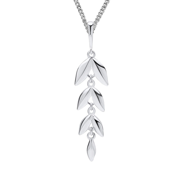 Silver Leaf Pendant