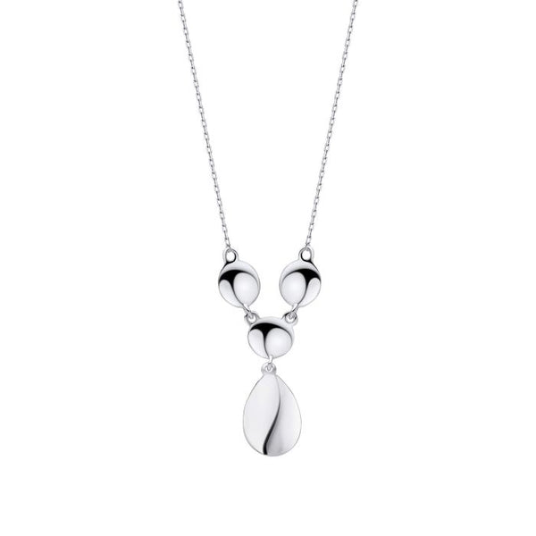 Silver Pebble Pendant