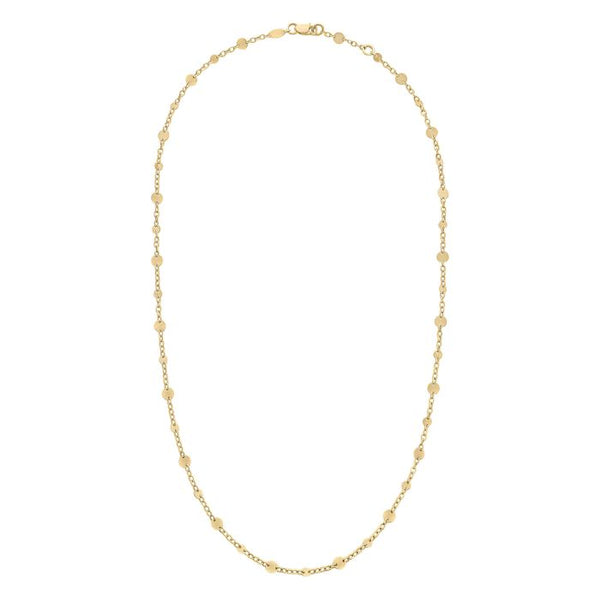 9ct Gold Multi Disc Necklace