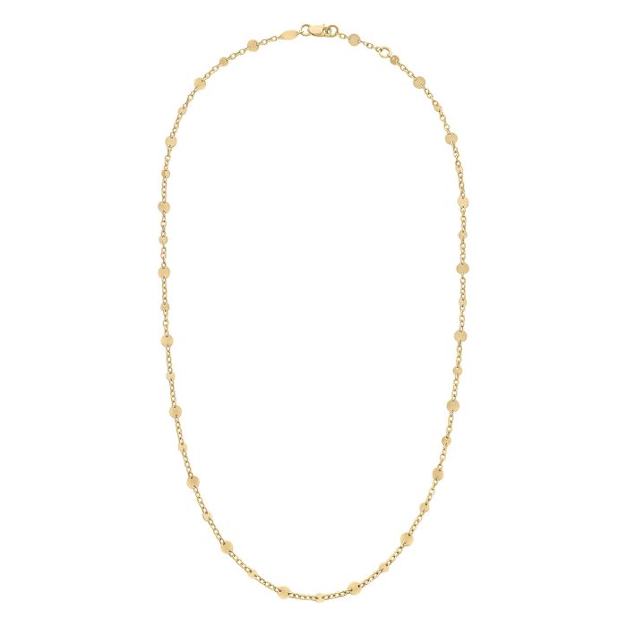9ct Gold Multi Disc Necklace