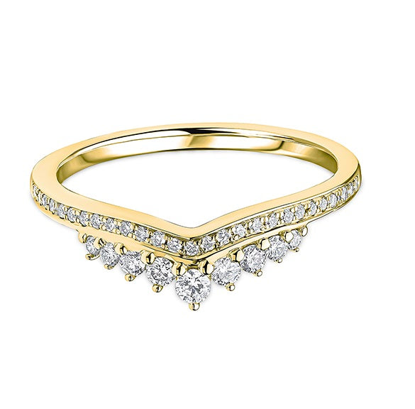Tiara Setting Ring 18ct Gold Diamond Tiara Ring– Warrenders Jewellers