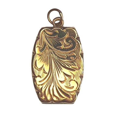 Vintage 9ct Engraved Locket