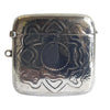 Antique Silver Vesta Case
