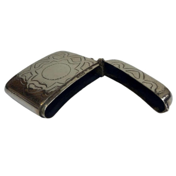 Antique Silver Vesta Case