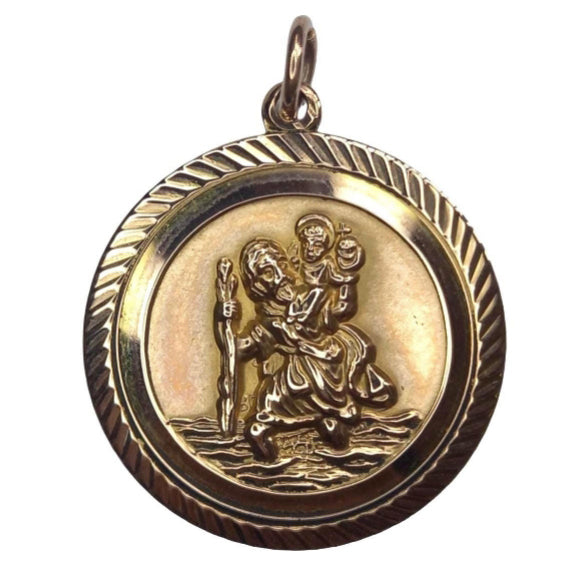 Pre-Owned 9ct Gold St Christopher
