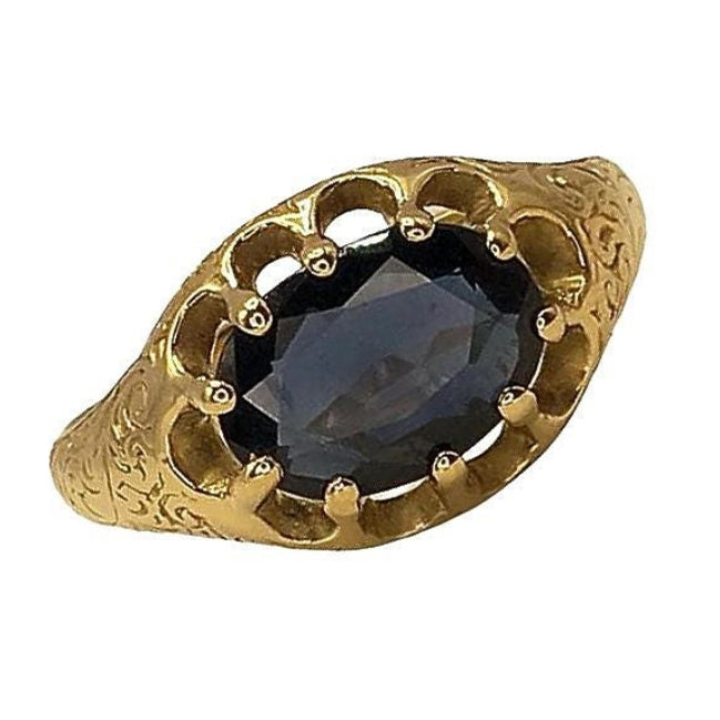 Vintage Old-Australian Sapphire Ring
