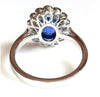 Pre-owned Sapphire & Diamond Ring