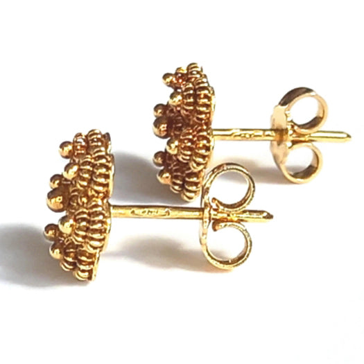 Pre-owned 18ct Gold Stud Earrings