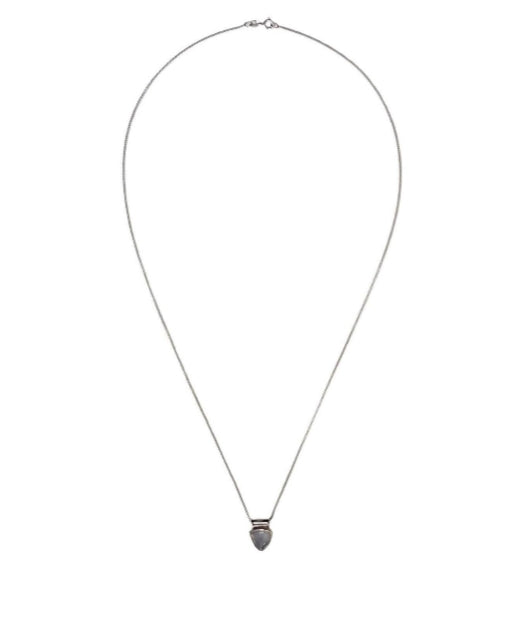 Pre-owned 9ct White Gold Moonstone Pendant