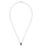 Pre-owned 9ct White Gold Moonstone Pendant