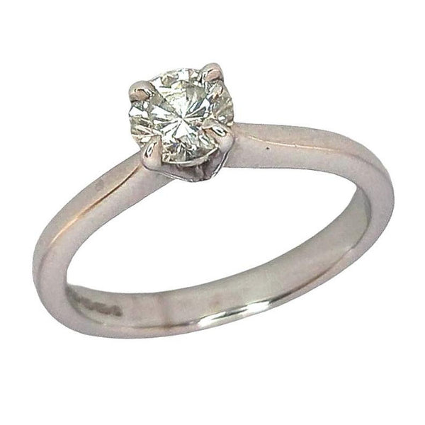 Pre-owned Diamond Single Stone Ring