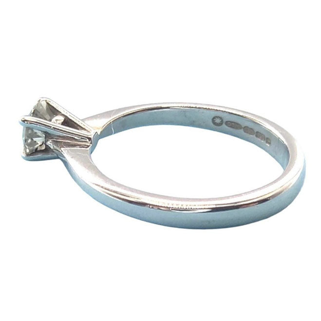 Pre-owned Diamond Single Stone Ring