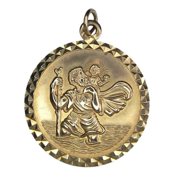 Pre-owned 9ct Gold St Christopher