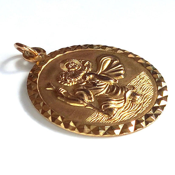 Pre-owned 9ct Gold St Christopher