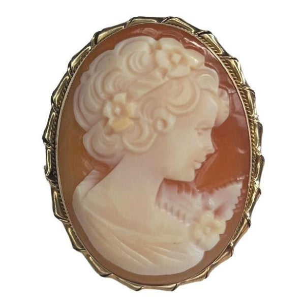 Vintage Cameo Brooch