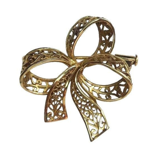Pre-owned Bow Brooch