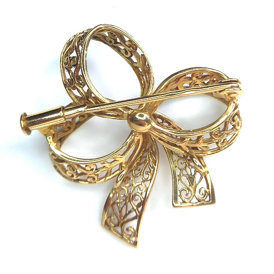 Pre-owned Bow Brooch