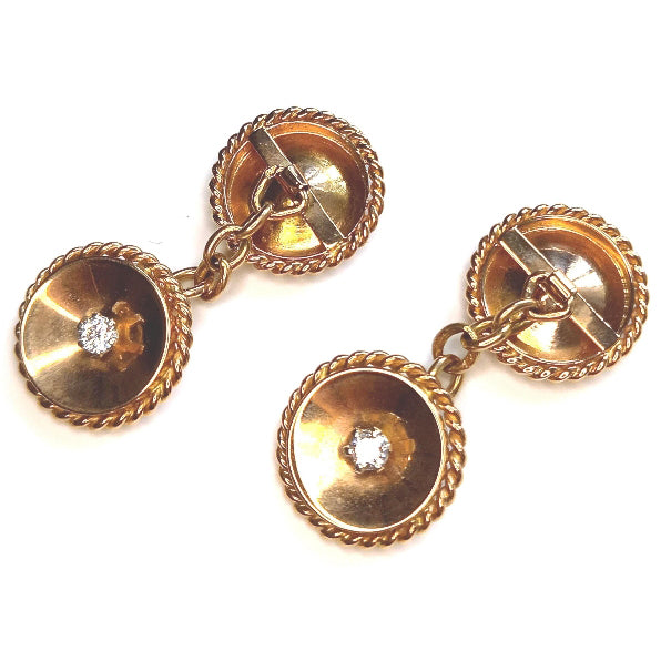 Vintage Diamond set Cufflinks