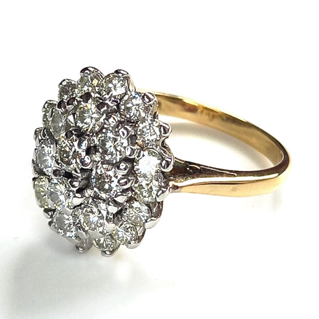 Pre-owned 18ct Gold Diamond Ring
