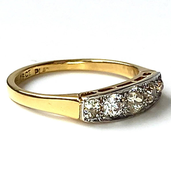 Vintage Five Stone Diamond Ring