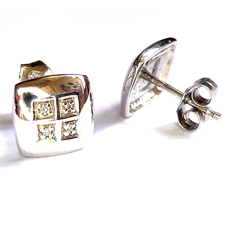 Pre-owned Diamond Stud Earrings