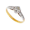 Vintage 18ct Gold Diamond Ring