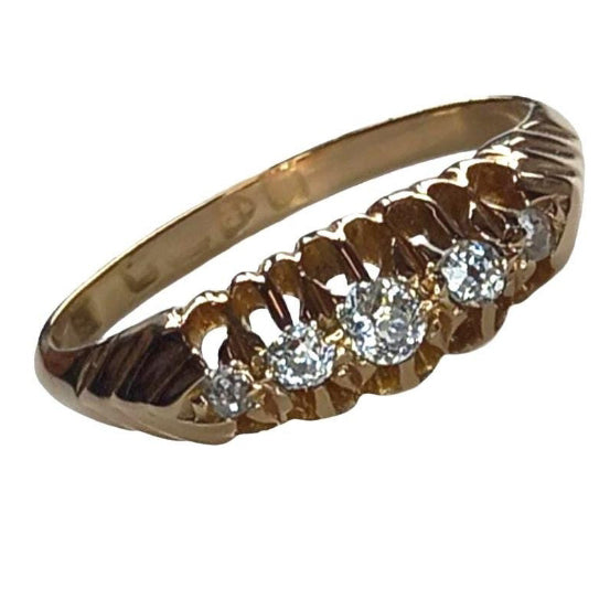 Antique Five Stone Diamond Ring