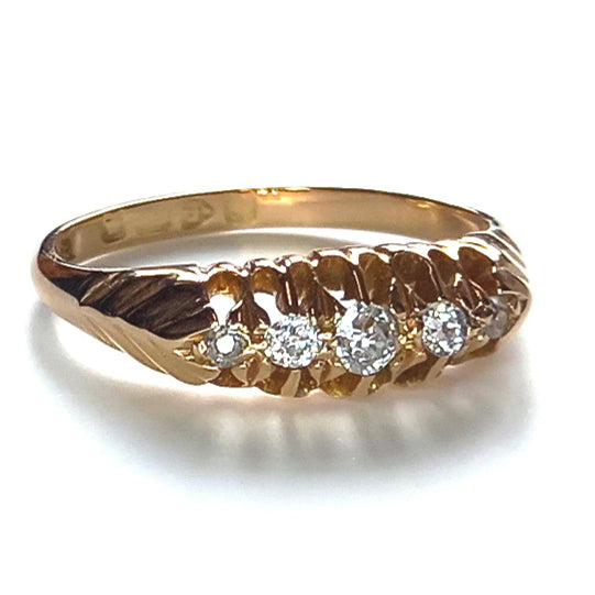 Antique Five Stone Diamond Ring