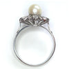 Pre-owned Pearl & Diamond Ring