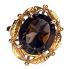 Vintage Smoky Quartz Dress Ring