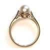 Pre-owned 9ct Gold Cultured Pearl Ring