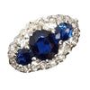 Pre-owned 18ct Gold Sapphire & Diamond Ring