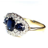 Pre-owned 18ct Gold Sapphire & Diamond Ring
