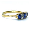 Vintage Sapphire & Diamond Ring