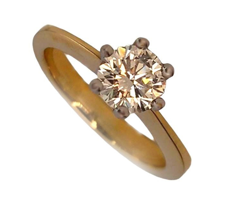 Pre-owned Diamond Solitaire Ring