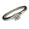 Pre-owned Platinum Diamond Solitaire Ring