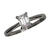 Pre-owned 18ct Diamond Solitaire Ring