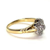 Pre-owned Diamond Flower Cluster Ring